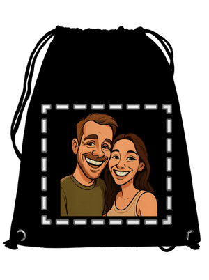 Karikatura z vlastní fotky vak Black