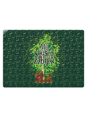 Můj soused zabiják puzzle White