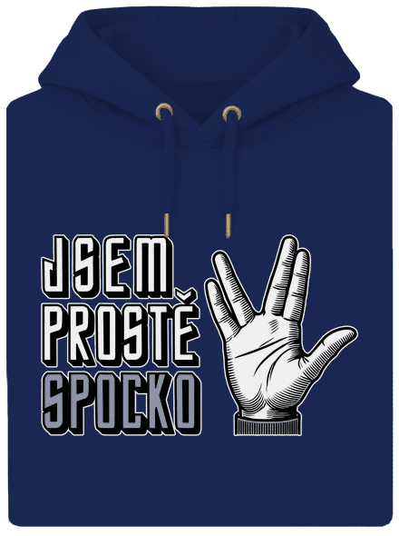 Jsem Spocko unisex mikina premium Navy