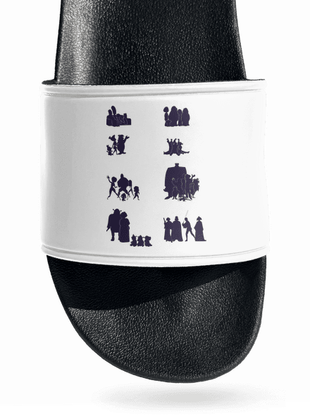 Rodinky pantofle White