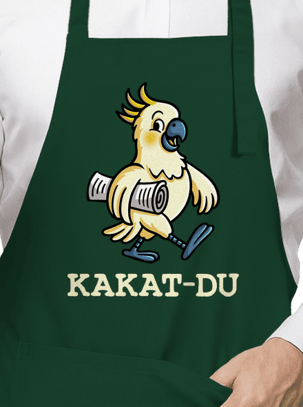 Kakat-du zástěra Bottle Green