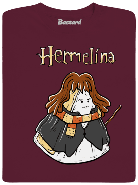 Hermelína dětské tričko Burgundy
