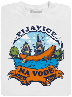 Pijavice na vodě pánské dlouhý rukáv White