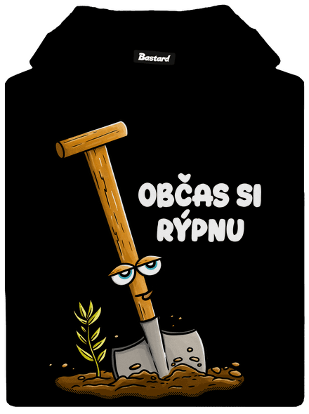 Občas si rýpnu dámská mikina klokanka Black