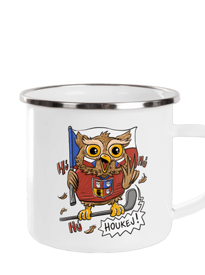 Houkej plecháček White