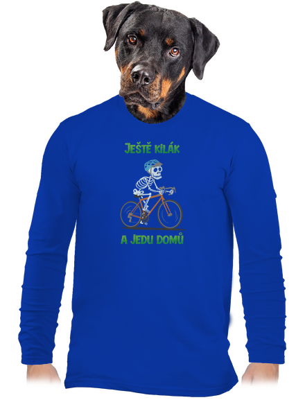 Ještě kilák pánské dlouhý rukáv Royal Blue