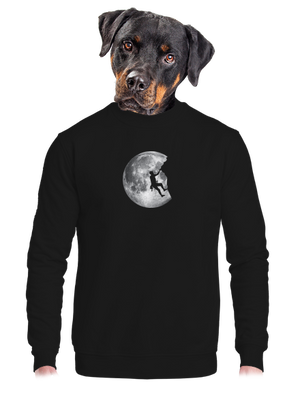 unisex mikina bez kapuce