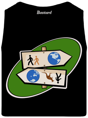 Dálkový pochod pánské tílko Black