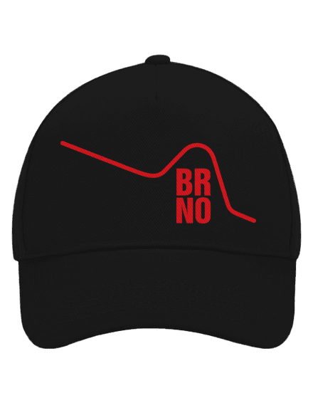 Brno kšiltovka baseballka Black