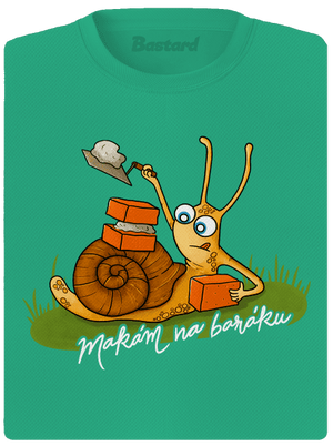 Makám na baráku dámské sportovní tričko Mint Mal