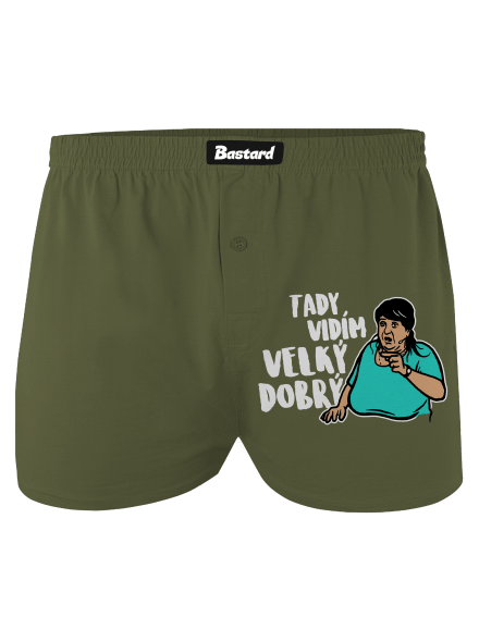 Velký dobrý pánské trenky Khaki