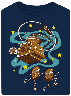 Semelu vás unisex tričko oversized Midnight Blue