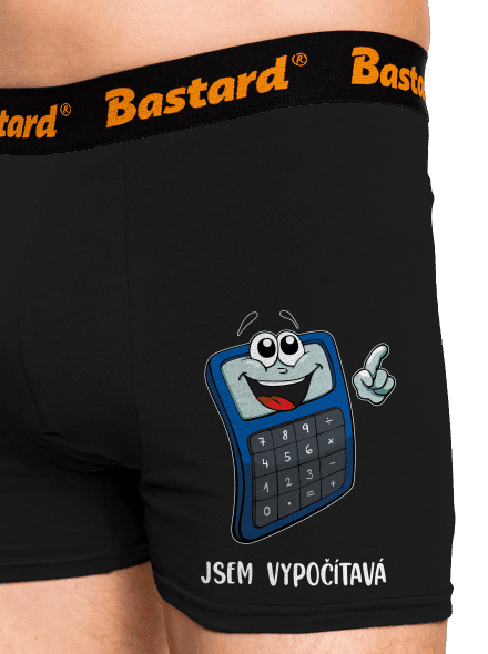Jsem vypočítavá boxerky Black