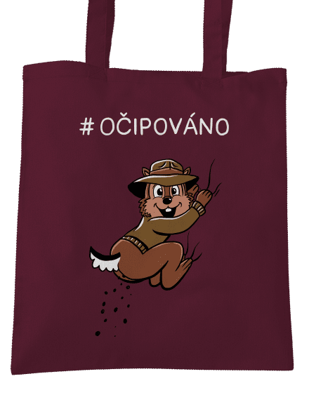 Očipováno taška Burgundy