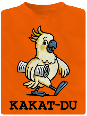 Kakat-du dětské sportovní tričko Neon Orange