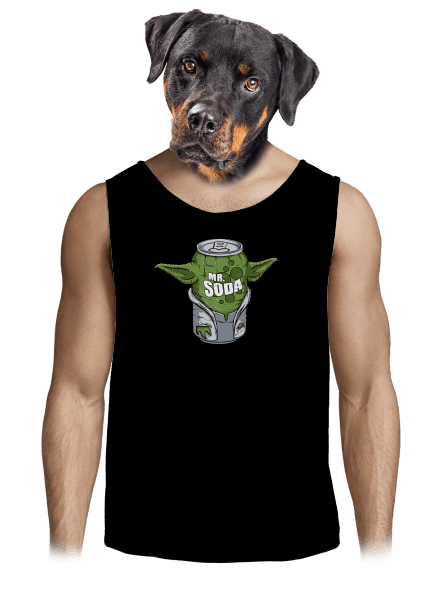 Mr. Soda pánské tílko Black