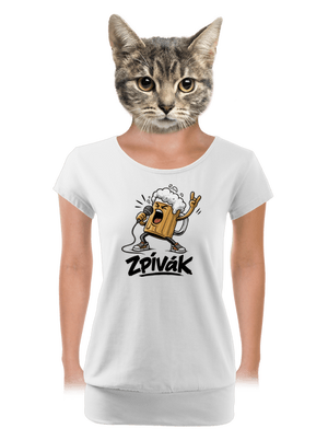 dámské tričko s lemem