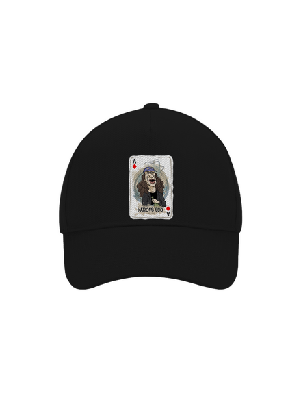 Kárové eso Jirky Káry kšiltovka baseballka Black