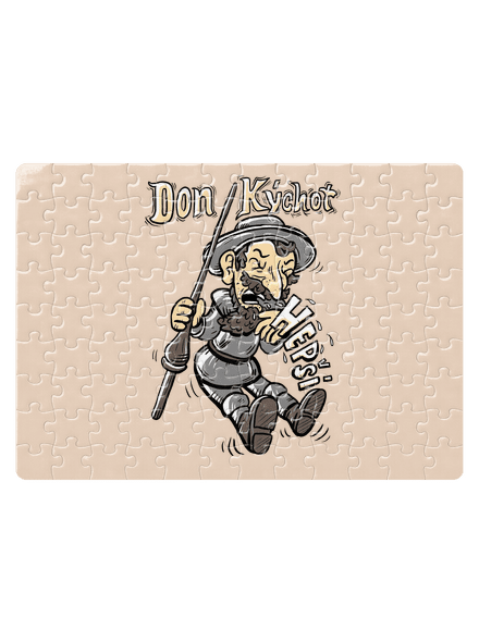 Don Kýchot puzzle White