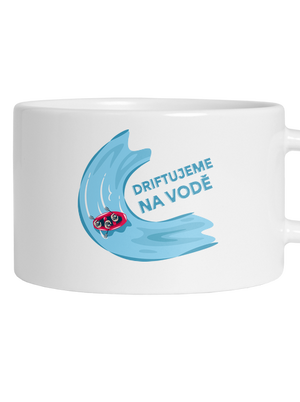 Driftujeme na vodě hrnek makronka White