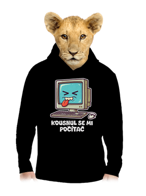 dětská mikina klokanka