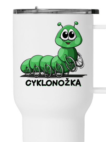Cyklonožka termohrnek White