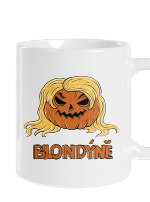 Blondýně klasický hrnek White