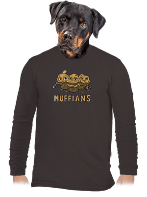 Muffians pánské dlouhý rukáv Bear Brown