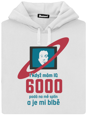 IQ 6000 dámská mikina klokanka White