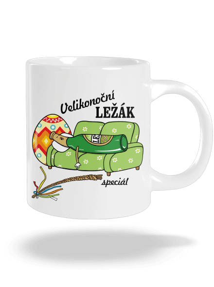 Velikonoční ležák velký hrnek White