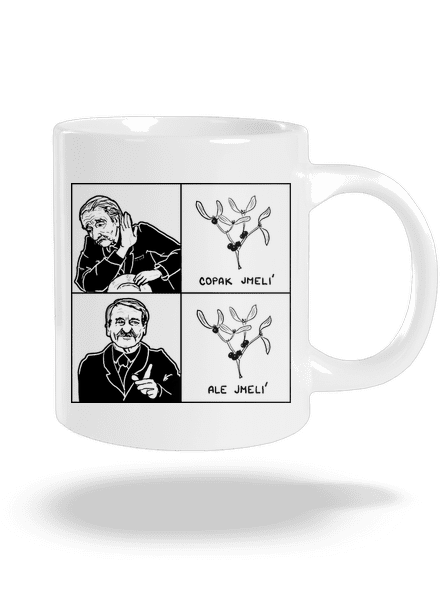 Cimrman: Copak jmelí velký hrnek White