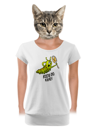 dámské tričko s lemem