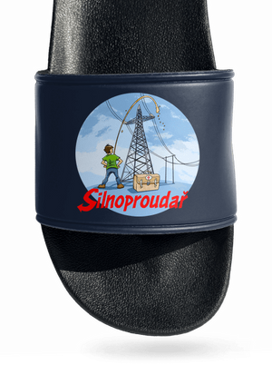 Silnoproudař pantofle Navy