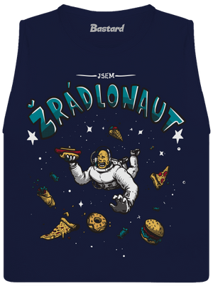 Žrádlonaut dámské tílko volné Navy