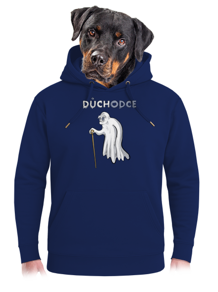 Duch důchodce unisex mikina premium Navy