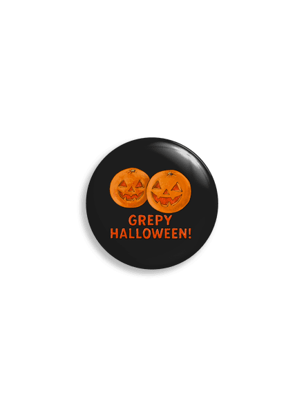 Grepy Halloween placka uni