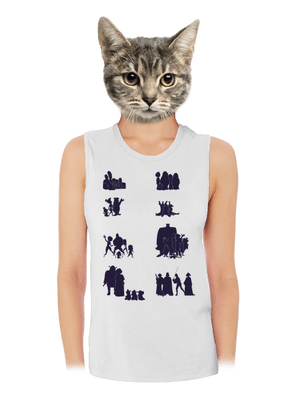 dámské tílko volné