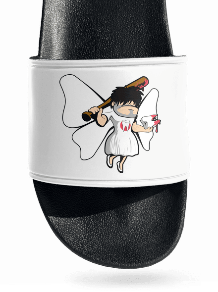 Zoubková víla pantofle White