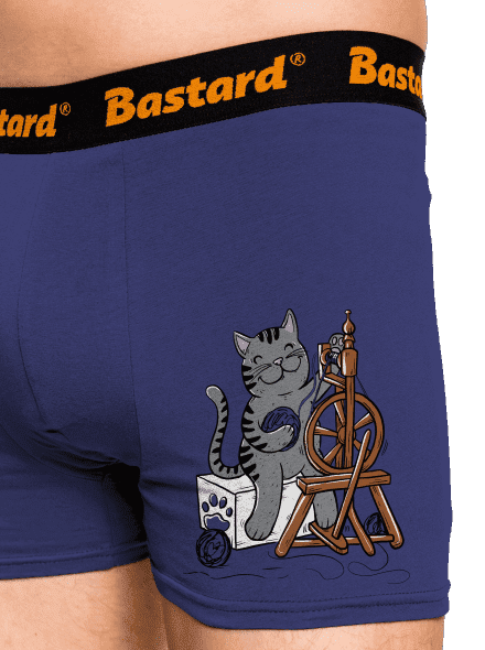 Kočka přede boxerky Blue Navy