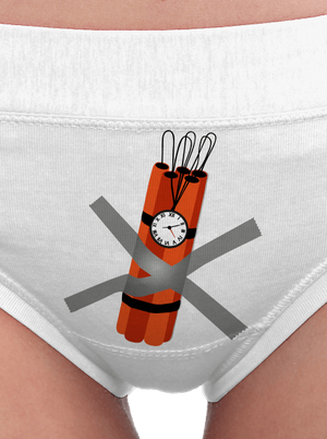 Dynamit dámské kalhotky White