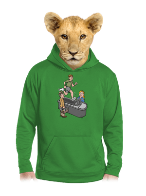 dětská mikina klokanka