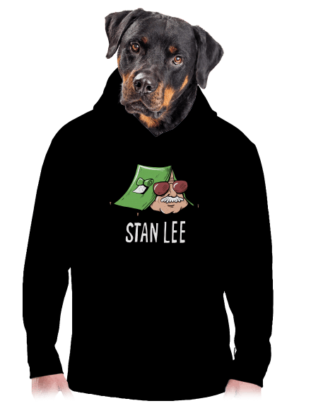 Stan Lee pánská mikina klokanka Black