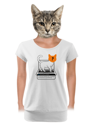 dámské tričko s lemem