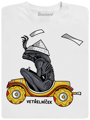 Vetřelníček pánské dlouhý rukáv White