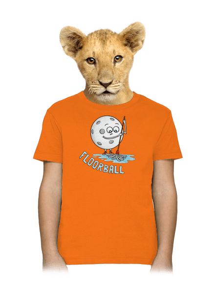 Floorball dětské tričko Orange
