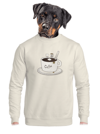 unisex mikina bez kapuce