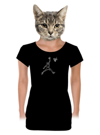 dámské tričko s lemem