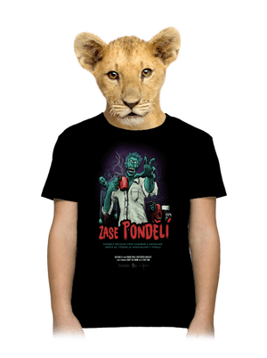 B13: Zase pondělí dětské tričko Black