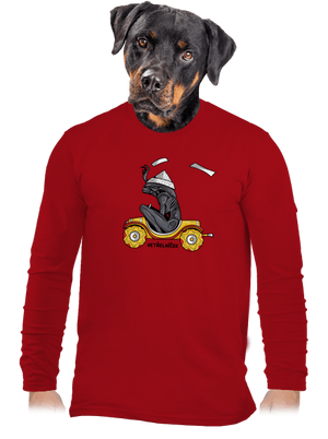 Vetřelníček pánské dlouhý rukáv Red