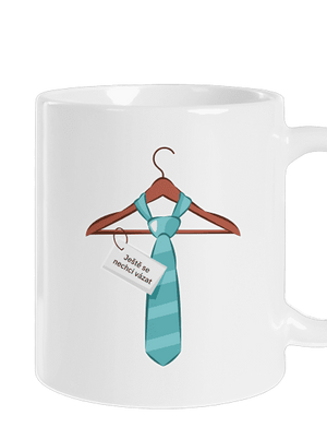 Nechci se vázat klasický hrnek White